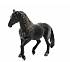 Фигурка - Жеребец Андалузский черный, размер 13,5 х 4 х 11 см.  - миниатюра №1